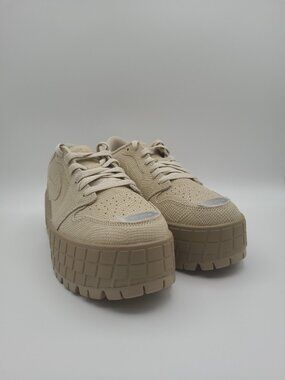 Nike Air Jordan 1 Brooklyn Women's Size 8.5 Rattan Desert Camo Boots HF3184-200